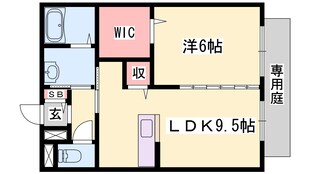 メルベーユトモの物件間取画像